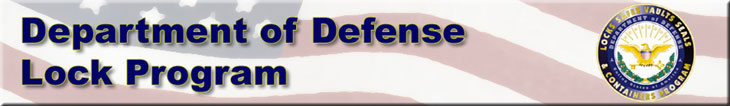 Department of Defense Lock Program Logo